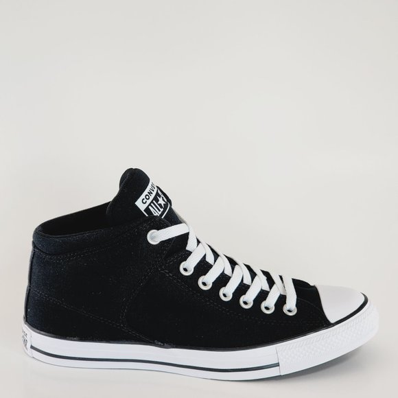 Converse CTAS Street Mid Crafted Black/Black/White Unisex Sneakers 151041F NWT - Picture 2 of 6